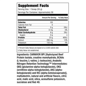 Carnivor 4 lb – Proteína Hidrolizada de Carne (MuscleMeds)