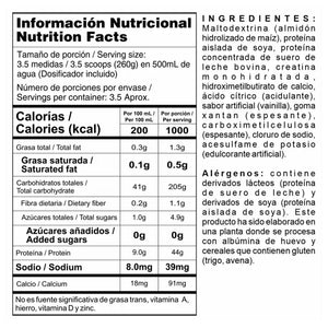 Creatine Power Proteína Megaplex Nutramerican 2lb