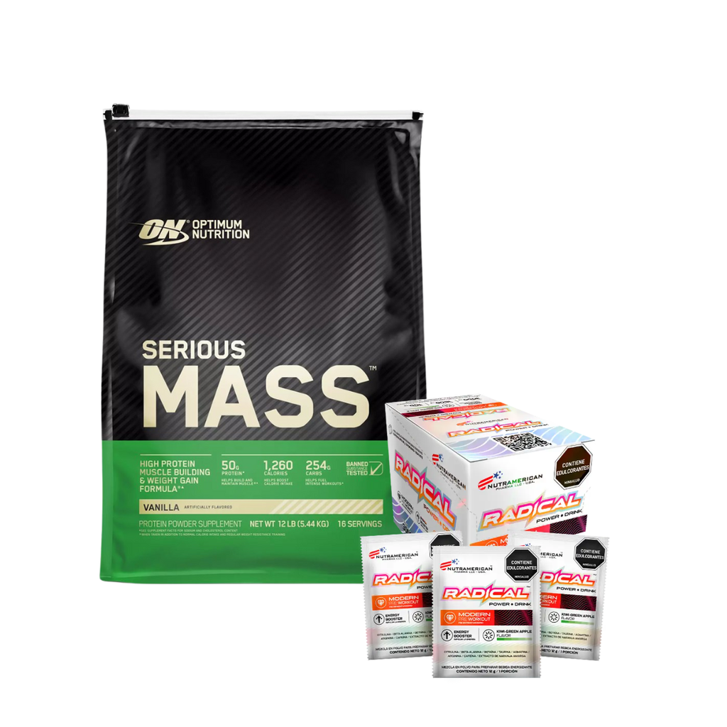 Serious Mass 12Lb + caja de radical