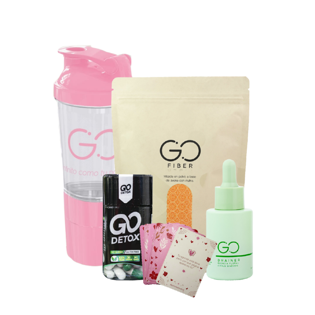 Tripleta Go Detox (Go Detox 30 caps + Go Drainer 30ml + Go
