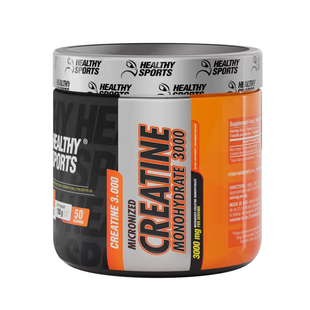 Creatina Monohidratada Unflavored Healthy Sports - 150 gr