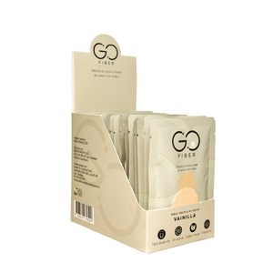 Go Fiber en caja Fibra 100% orgánica (20 sachets) - GRATIS MASAJEADOR