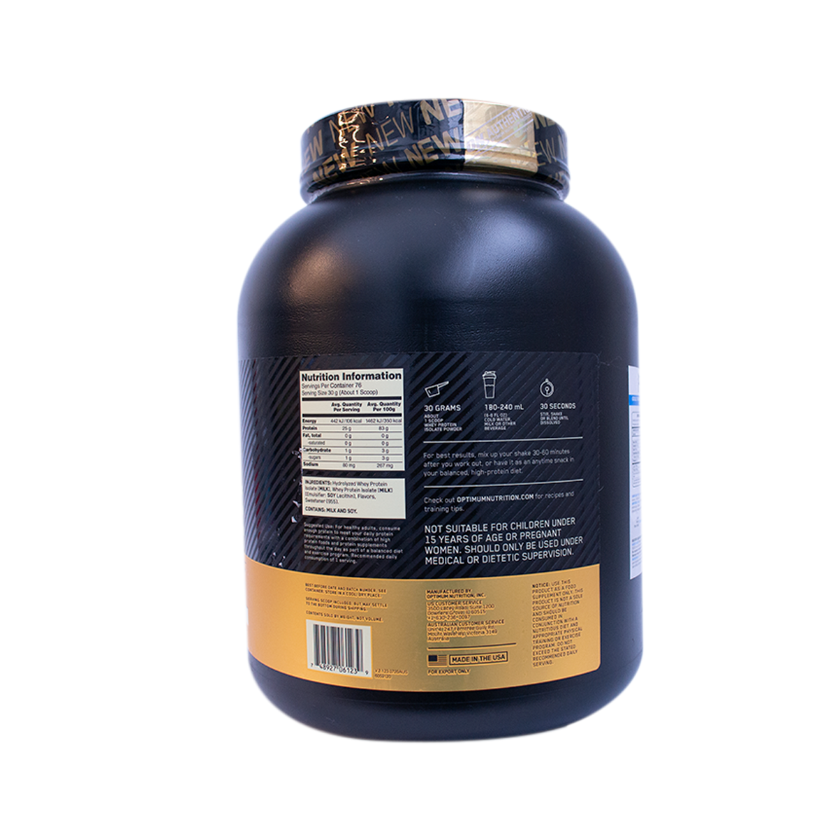 Isolate Gold 5lbs