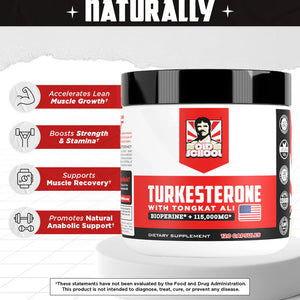 Turkesterone with Tongkat Ali – Old School Labs