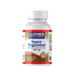 Super Magnesium 400 mg – Cápsulas Blandas (100 unidades)