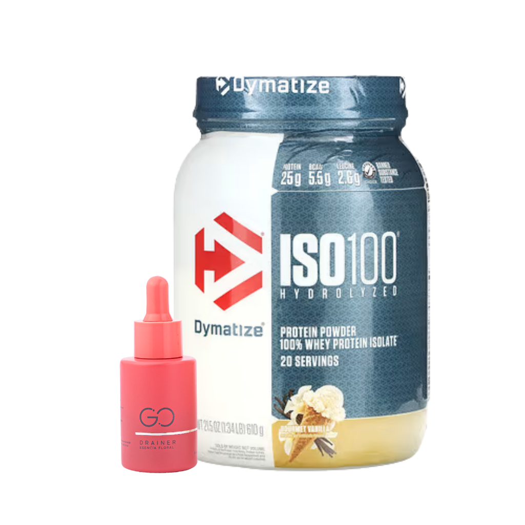 Go Drainer Tradicional + Proteina Iso 100 1.3lb Dymatize