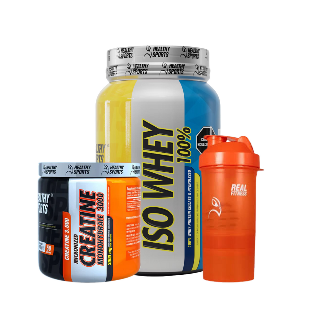 Combo ISO Whey 100 2.1lb + Creatina Monohidratada 150g + Shaker