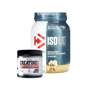 Combo Iso‑100 1.3 lb + Creatine Vitanas 50 serv