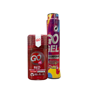 Combo Go Fit Red + Go Gel – Energía Integral, Quema Grasa y Remodelación Corporal