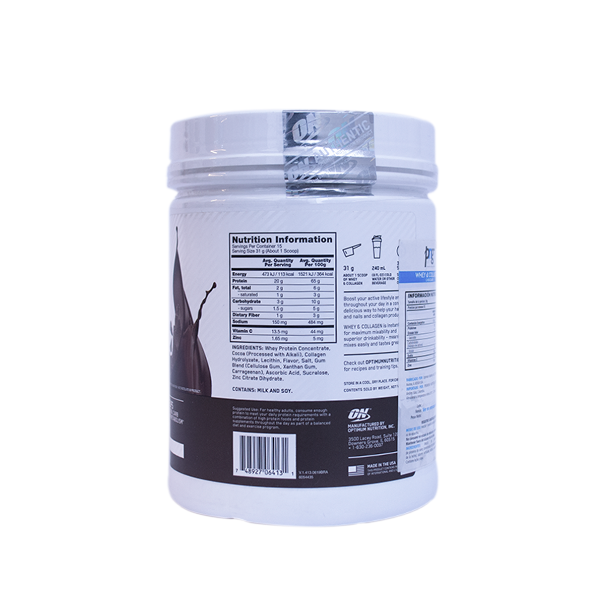Whey Collagen 465grms