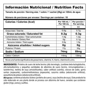 Bipro Classic Display - Proteina De Suero De Leche En Sachet