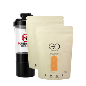 2 Go Fiber 300 gramos Fibra 100% orgánica + TERMO