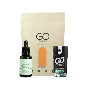 Tripleta Go Detox + Go Drainer 30ml + Go Fiber 300gr