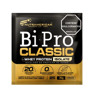 Bi-Pro Classic Nutramerican – Sachet 26 g | Whey Protein Isolate