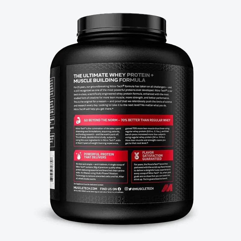 Nitro Tech Whey Protein 4Lbs Muscletech