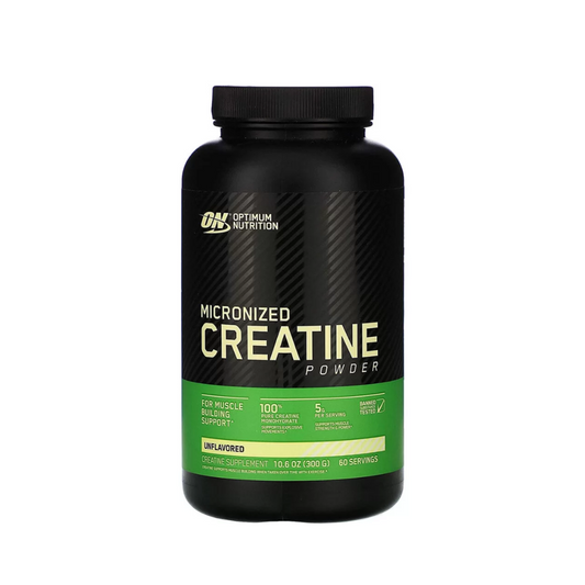 Optimum Nutrition Creatina Powder En Polvo Sin Sabor X 300 Gramos