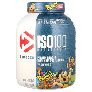Proteína Hidrolizada ISO 100 Isolate Dymatize 5lb 77 Servicios
