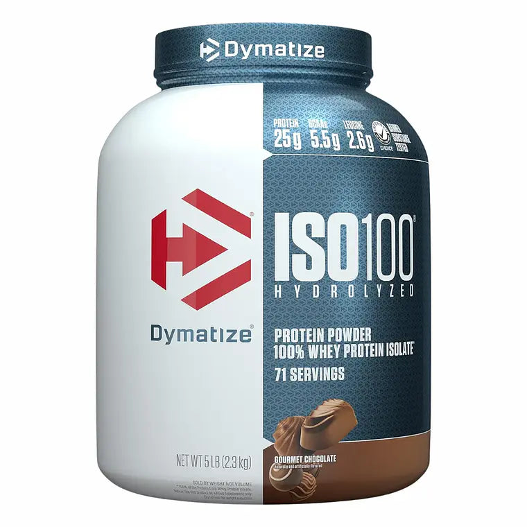 Proteína Hidrolizada ISO 100 Isolate Dymatize 5lb - Chocolate