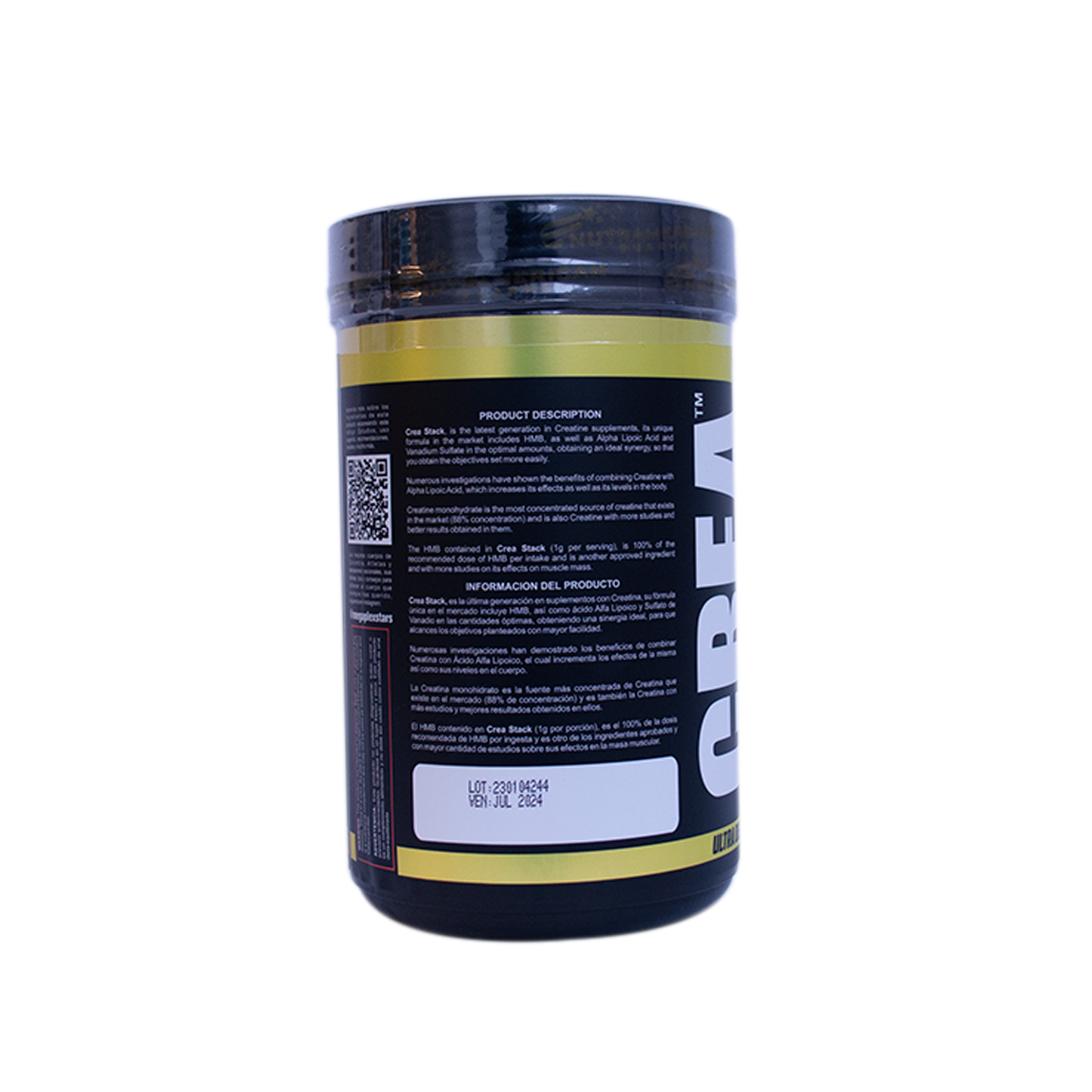 Crea Stack - Creatina Monohidratada con Hmb 600 gr