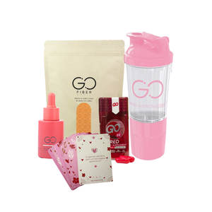 Tripleta Go Fit Red (Go Fit Red 30 caps + Go Drainer 30 ml + Go Fiber 300gr)