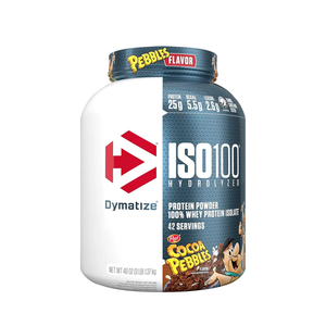 Proteína Hidrolizada Iso 100 Dymatize 3lb 45 Servicios