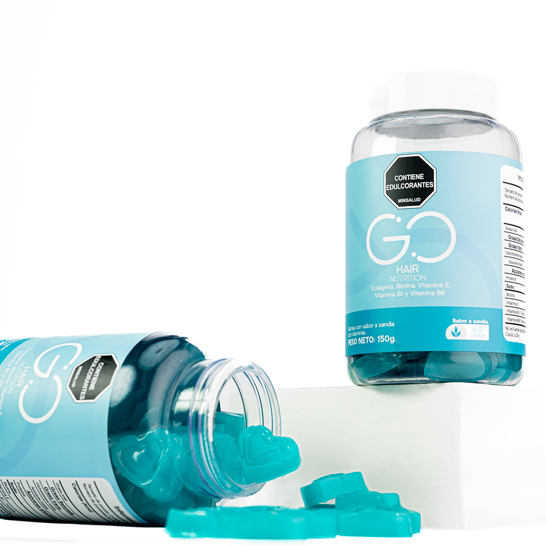 Gomas de colageno Go Hair 60 gomas