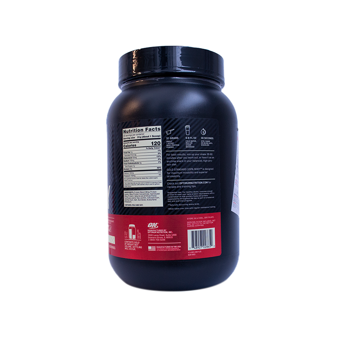 Whey Gold 2 libras Proteina Optimum Nutrition