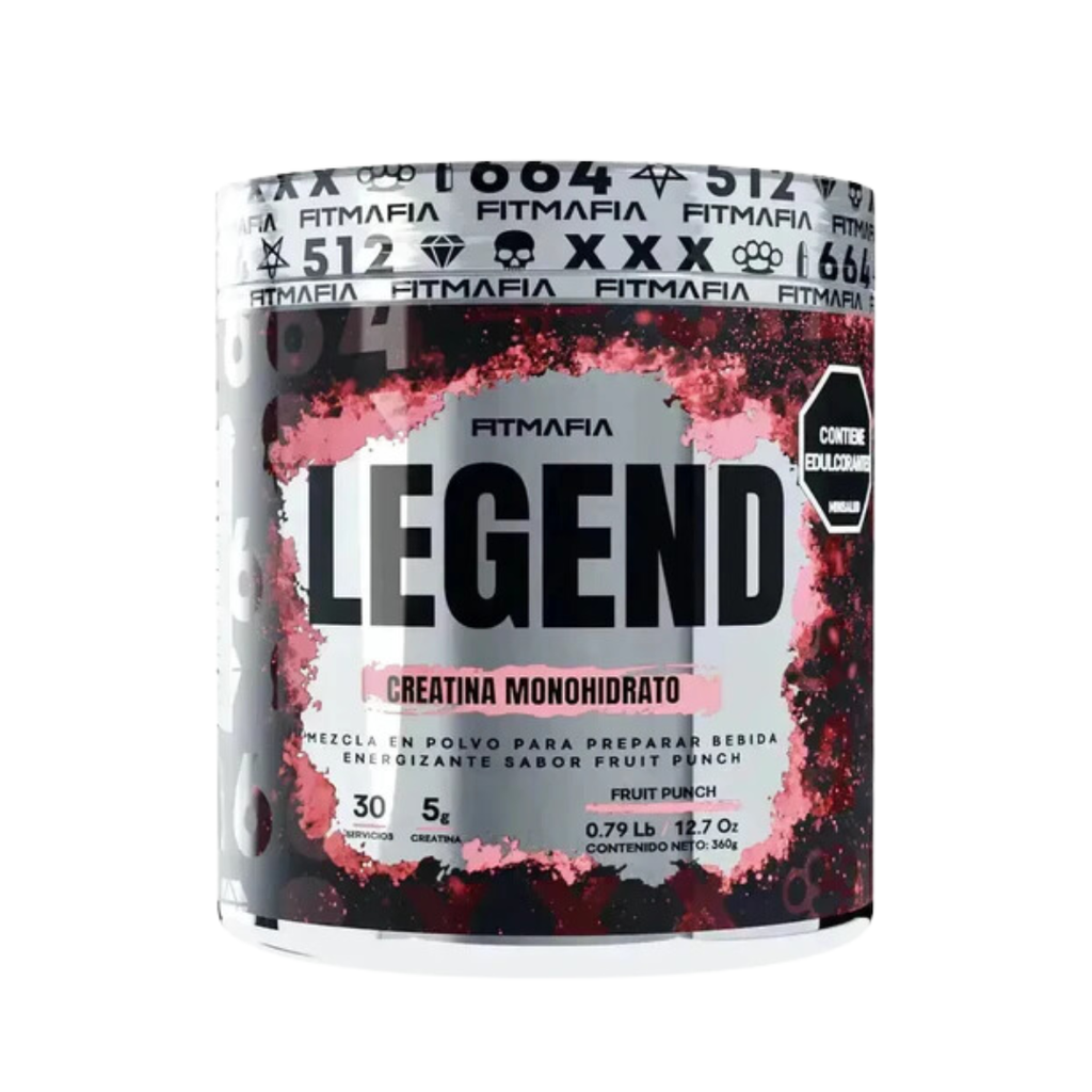 Creatina Monohidratada Legend Fitmafia 360g - Fruit punch