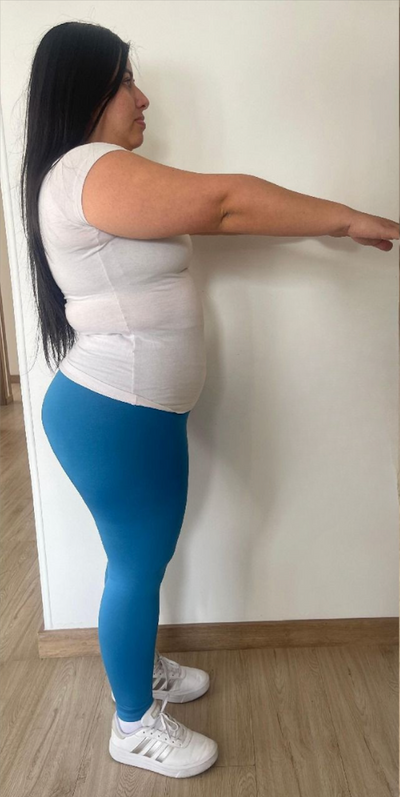 Foto de Maria Rodríguez antes de su transformación