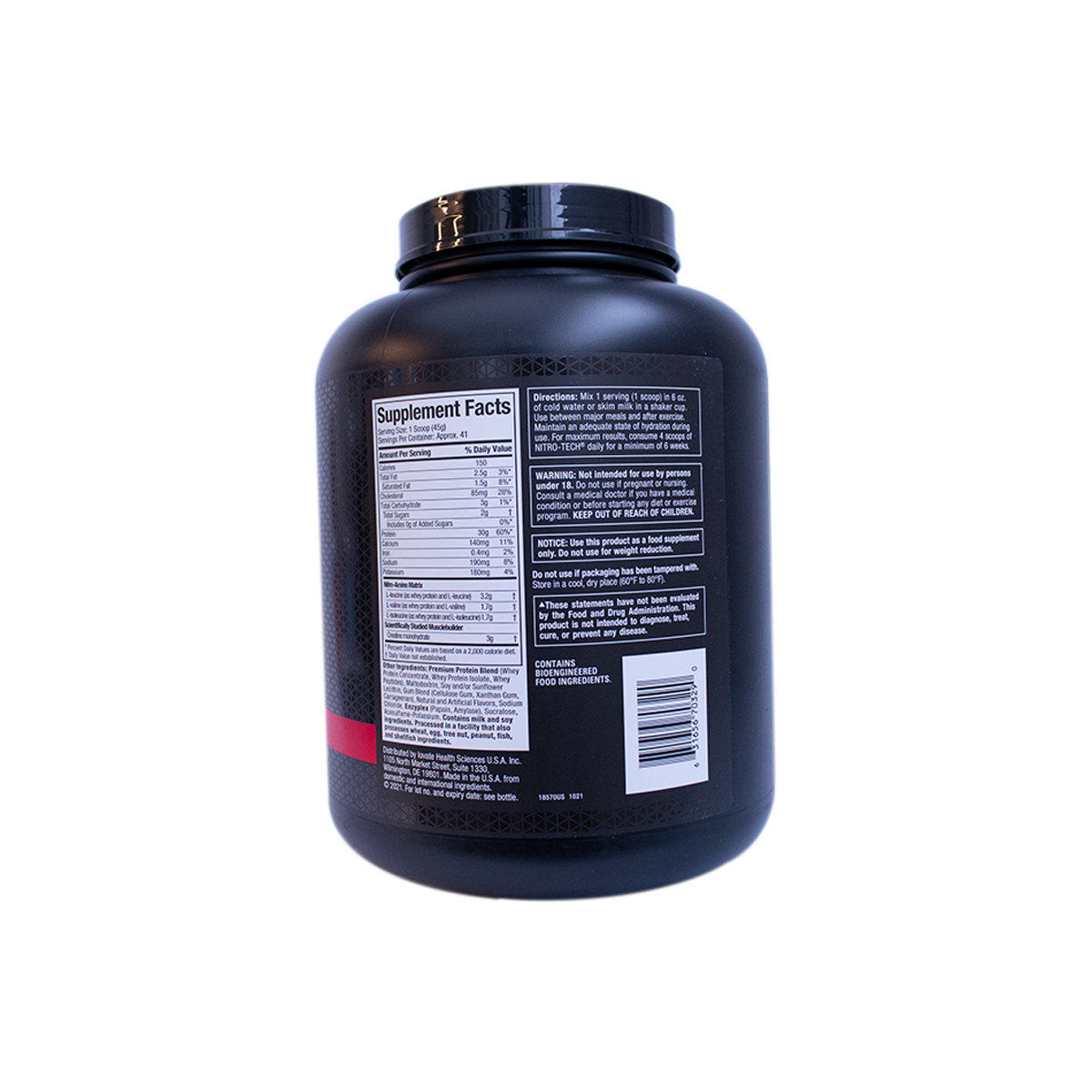 Nitro Tech Whey Protein 4Lbs Muscletech