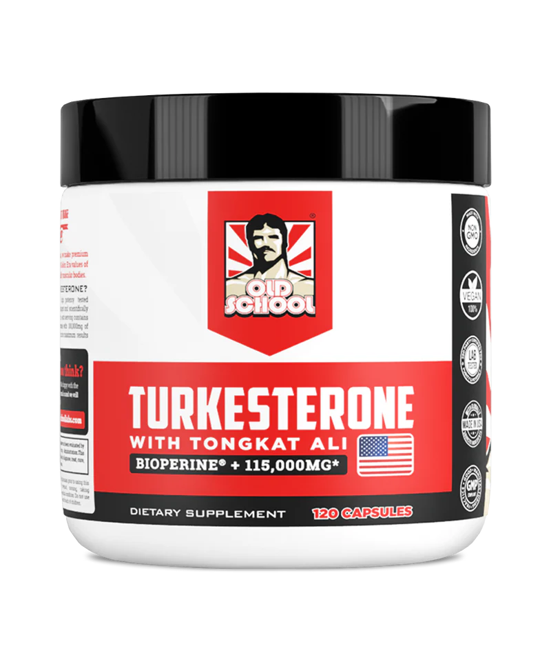 Turkesterone with Tongkat Ali – Old School Labs – Mundo Fit Colombia