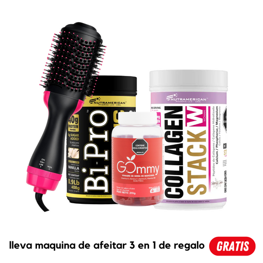 Bi pro 1lb + Collagen stack + Gommy