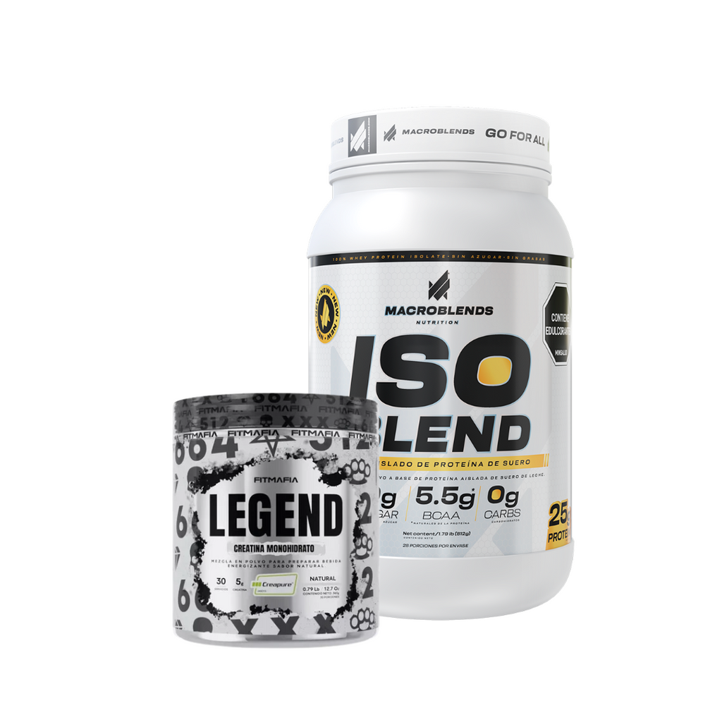 Combo Premium: Iso Blend + Legend con Creapure®