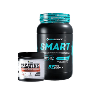 Combo: Proteina Smart 3.25 lb Proscience+ Creatine Vitanas 50 serv 150 gr