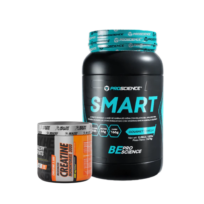 Combo Ganador Smart 3.25 lb + Creatina Monohidratada Healthy Sports 150 g