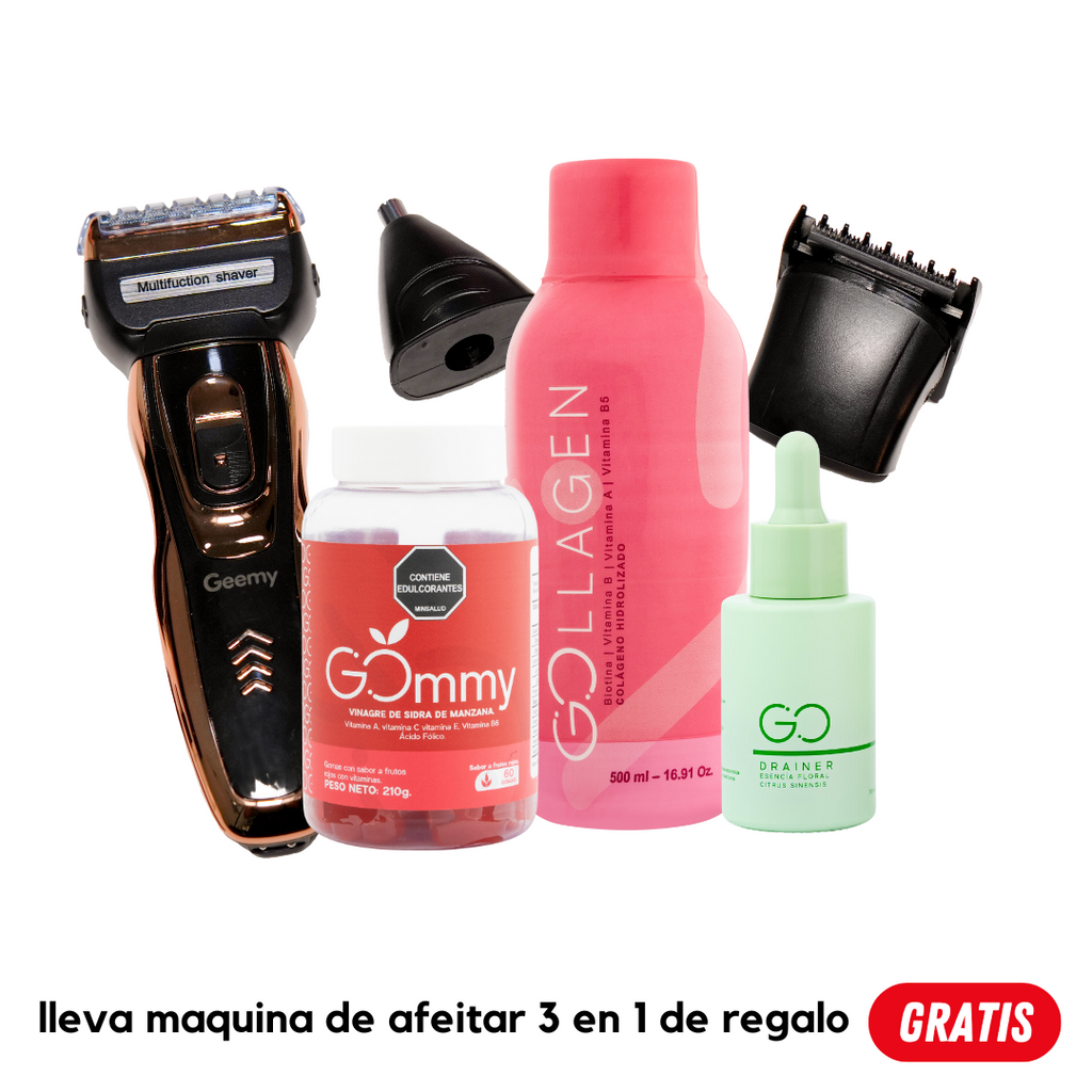 Combo Belleza y Bienestar + maquina de afeitar
