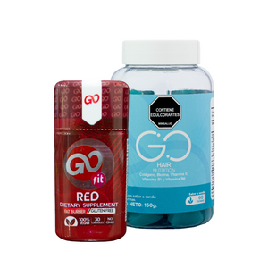 Combo Go Hair Biotina + Go Fit Red – Belleza, Energía y Control Corporal