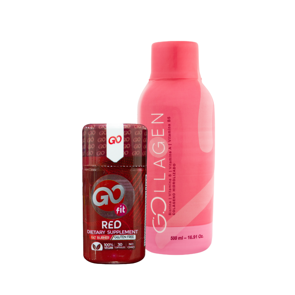 Combo Go Fit Red + Colágeno Gollagen – Energía, Definición y Bienestar