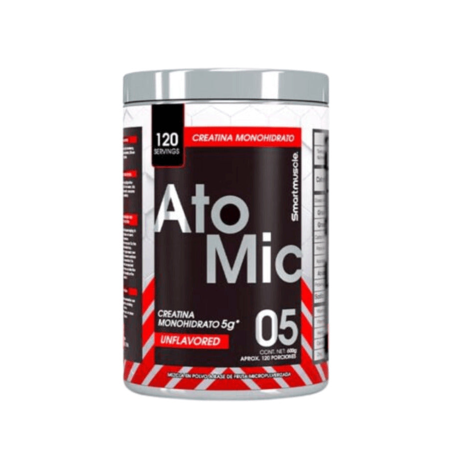 Creatina Monohidratada Atomic Smart muscle 600g