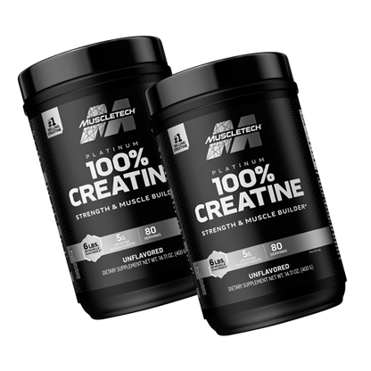 Creatina Platinum 100% Muscletech 400 gr