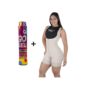 Faja Postquirúrgica Beige + go gel