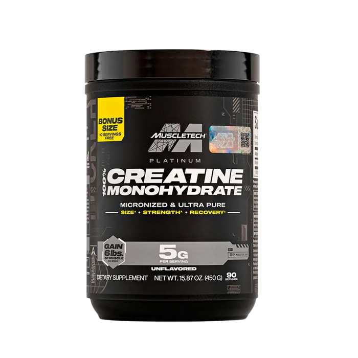 Creatina Monohidratada Platinum Muscletech 400g