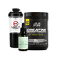 Combo Creatina Platinum MuscleTech + Go Drainer Tradicional 30ml +TERMO MUNDO FIT