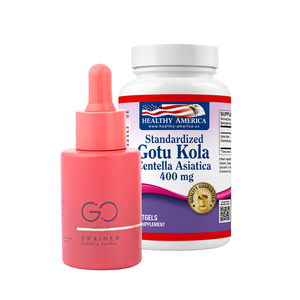 Gotu Kola 400 mg – Healthy America (30 cápsulas blandas)