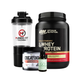Proteína gold standard whey 1.5lb + go drainer + Creatina vitanas 50 serv + TERMO