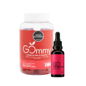 Combo: Gommy 60gomas + Go Drainer 30ml