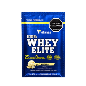 Whey Elite Vitanas – Sachet 34 g | 25 g de Proteína