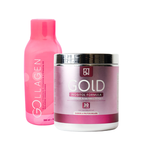 Combo Gold Inositol 300gr+ Gollagen Colágeno hidrolizado500ml