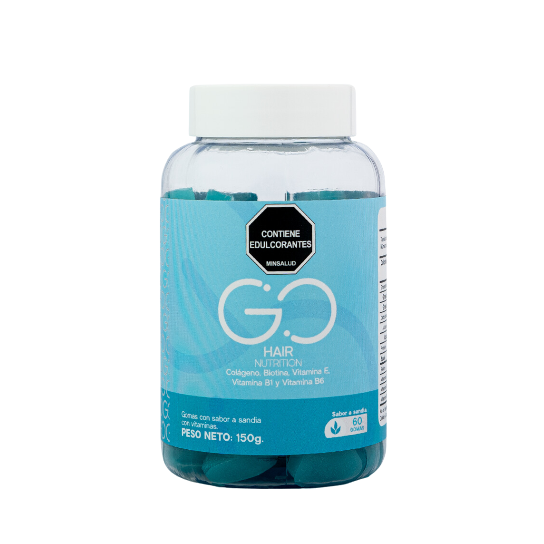 Gomas de colageno Go Hair 60 gomas