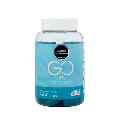Gomas de colageno Go Hair 60 gomas